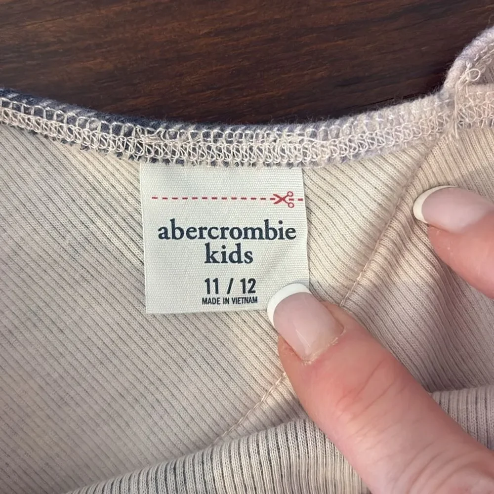 Abercrombie kids Girls Short Sleeve Bodysuit Size 11 / 12